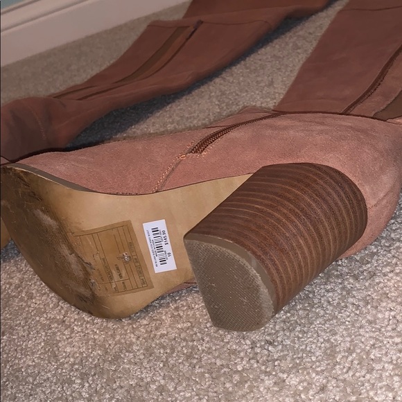 Torrid Suede Over the Knee Boots - Picture 4 of 5